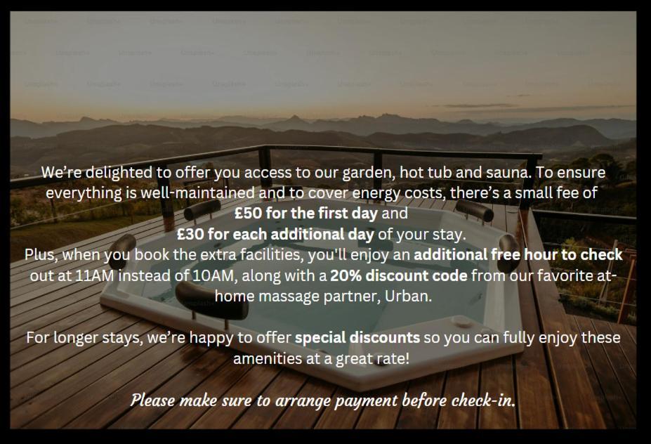 Double Room W/Projector & Garden Hot Tub London Luaran gambar